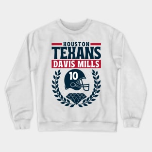 Houston Texans Davis Mills 10 American Football Crewneck Sweatshirt